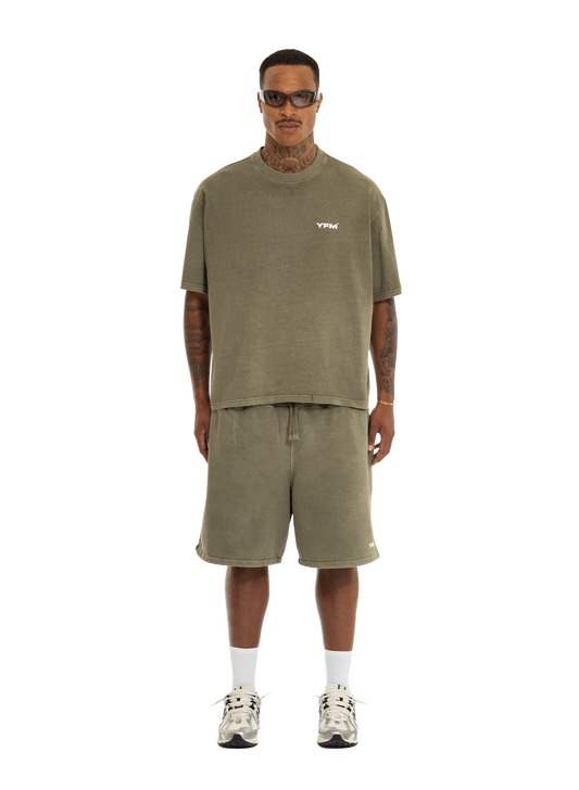 PANTALONES CORTOS | OLIVE FADE