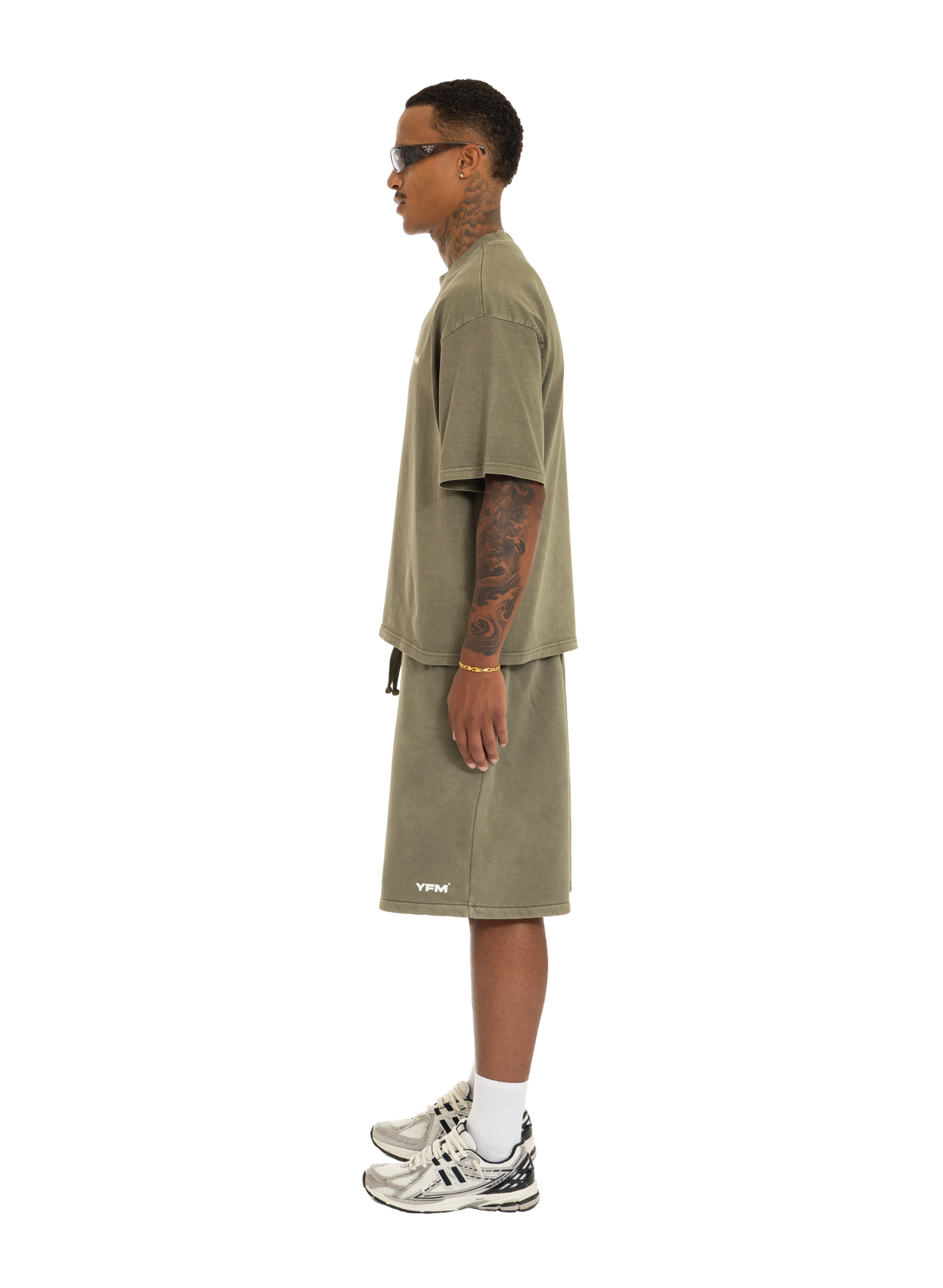 PANTALONES CORTOS | OLIVE FADE