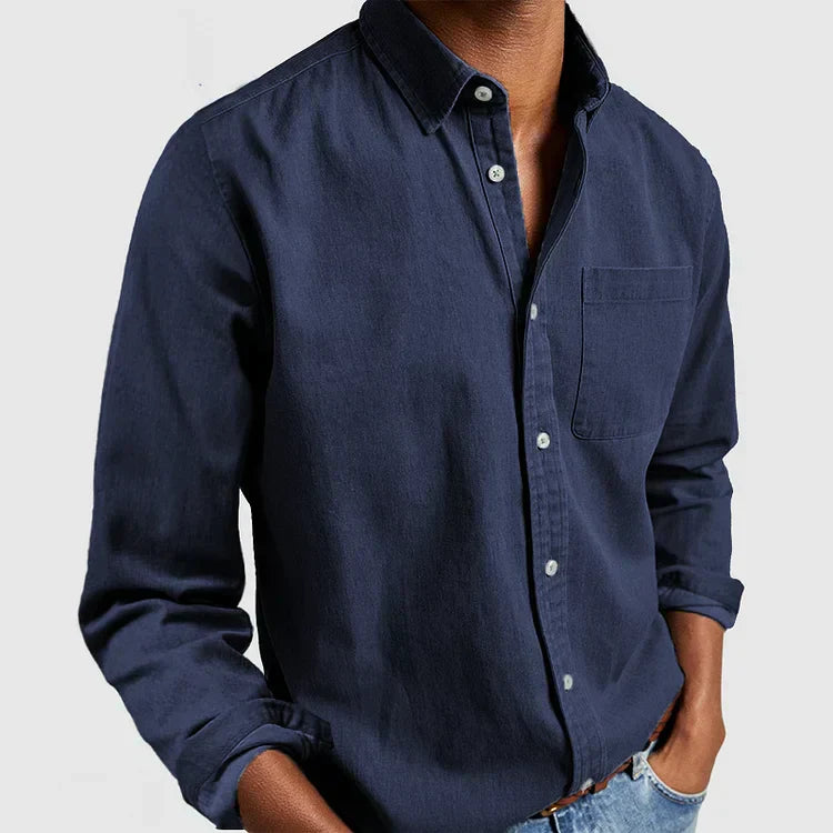 Max | camisa informal de algodón con un corte perfecto