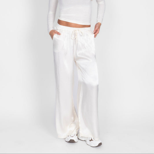 Pantalones de Satén