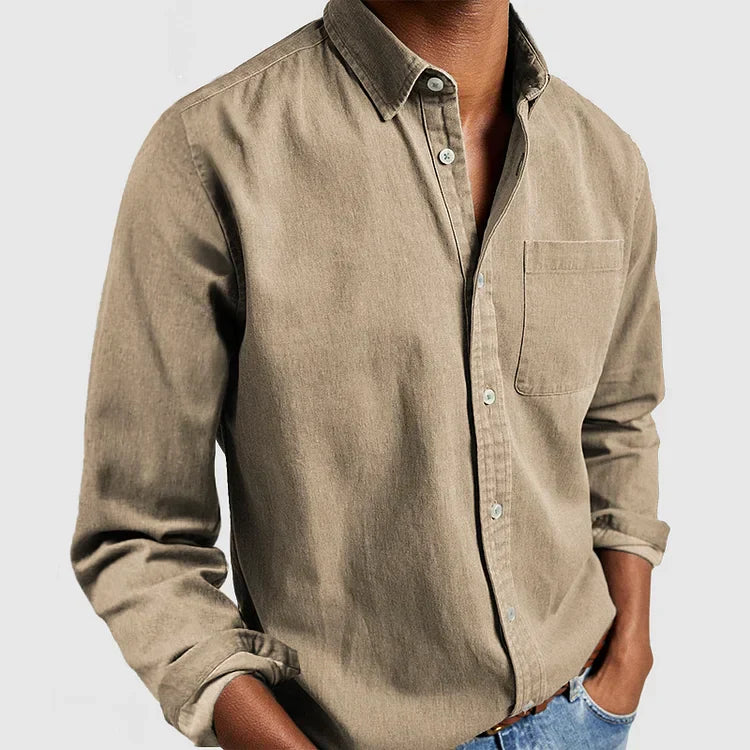 Max | camisa informal de algodón con un corte perfecto