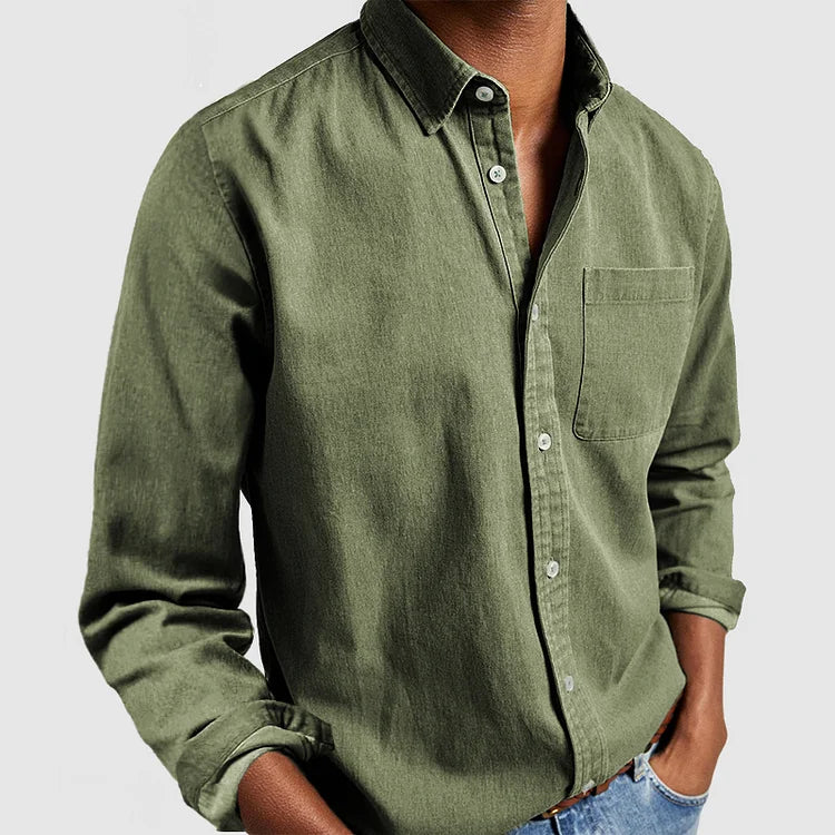 Max | camisa informal de algodón con un corte perfecto